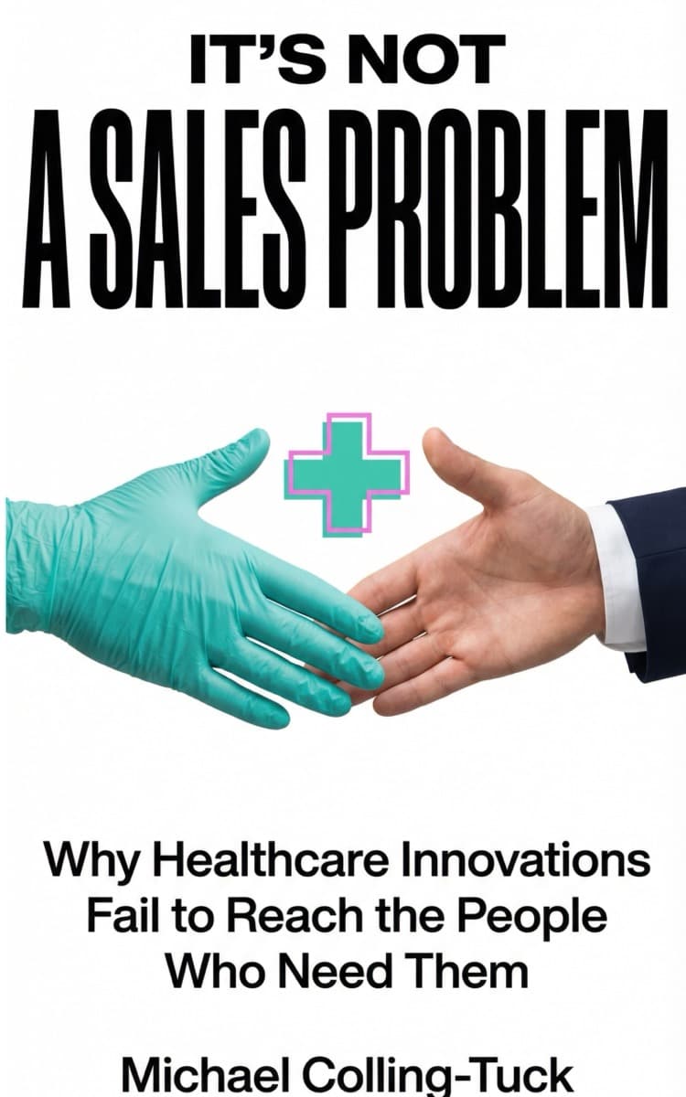 It's Not a Sales Problem — book cover.