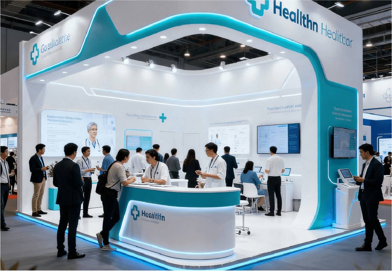 Promotional events — congress exhibition stand